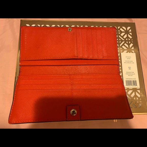 Tory Burch Robinson slim wallet - Picture 2 of 7